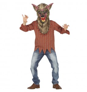Disfraz de Hombre lobo aterrador para niño
