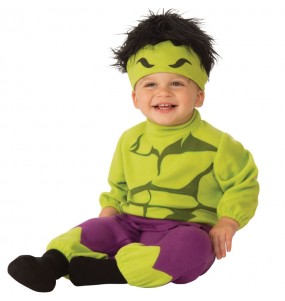 Disfraz de Hulk para bebé