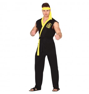 Disfraz de Karateca Cobra Kai para hombre