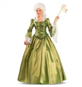 Disfraz de Lady Versalles verde para mujer