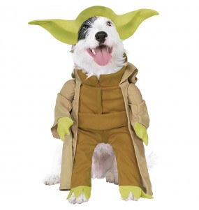 Disfraz de Yoda Star Wars para perro