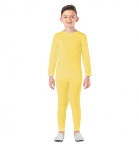 Disfraz de Maillot amarillo 2 piezas para niños Niño