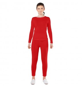 Disfraz de Maillot rojo 2 piezas para mujer