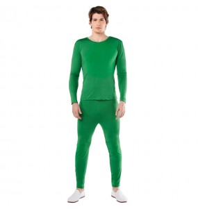 Disfraz de Maillot verde 2 piezas para hombre