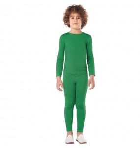 Disfraz de Maillot Verde 2 piezas para niño