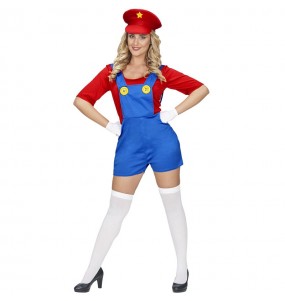 Disfraz de Mario Bros para mujer
