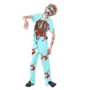 Disfraz de Médico Zombie para niño
