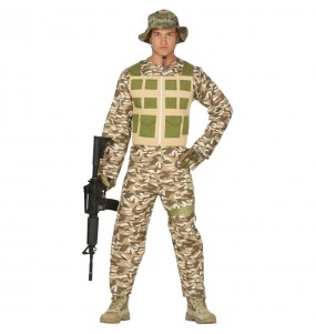 Disfraz de Militar para Hombre