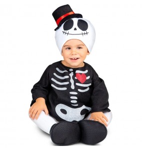 Disfraz de Mini esqueleto para bebé