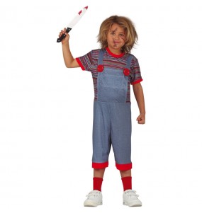 Disfraz de Muñeco diabólico Chucky para niño