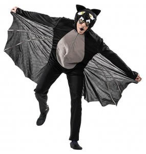 Disfraz de Murciélago negro para hombre