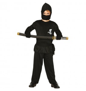 Disfraz de Ninja negro para niño