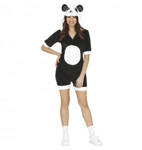 Disfraz de Oso Panda Cabezudo Adulto