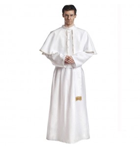 Disfraz de Papa de Roma Francisco para hombre