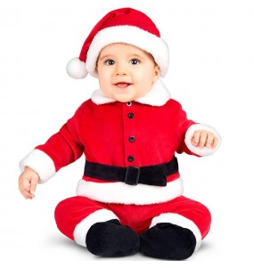 Disfraz de Papá Noel Rojo para bebé