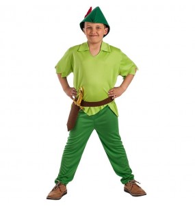 Disfraz de Peter Pan El País de Nunca Jamás para niño