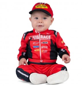 Disfraz de Piloto de Carreras para bebé