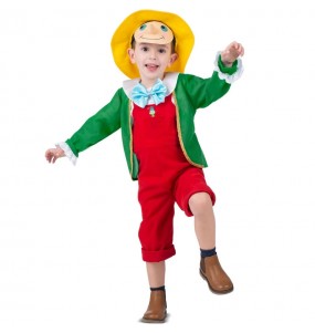 Disfraz de Pinocho cuento para niño