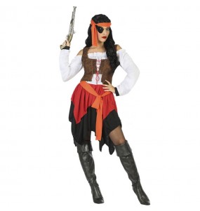 Disfraz de Pirata Lujo para mujer