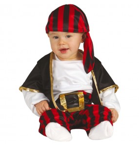 Disfraz de Pirata bucanero para bebé