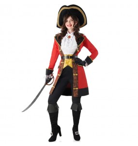 Disfraz de Pirata Capitana Hook para mujer