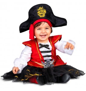 Disfraz de Pirata caribeña para bebé