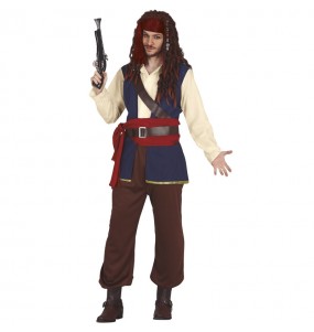 Disfraz de Pirata Sparrow para hombre