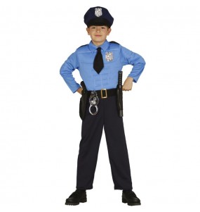 Disfraz de Policía clásico para niño