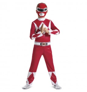 Disfraz de Power Ranger deluxe para niño