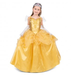 Disfraz de Princesa Bella encantada para niña