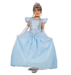 disfraz princesa azul cenicienta infantil