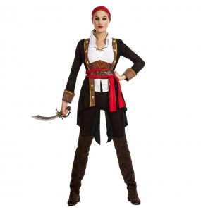Disfraz de Pirata Calavera mujer