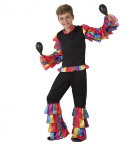 Disfraz de Rumbero Multicolor para niño