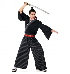 Disfraz de Samurái antiguo Japón para hombre