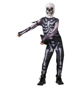 Disfraz de Skull Trooper Fortnite para niño