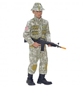 Disfraz de Soldado Marine para niño