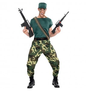 Disfraz de Soldado Paramilitar para hombre