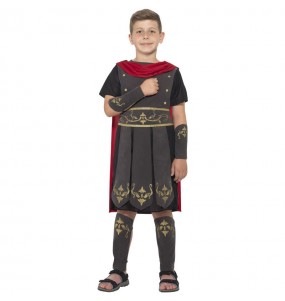 Disfraz de Soldado Romano negro para niño