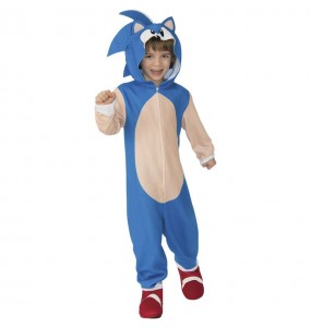 Disfraz de Sonic deluxe para niño 