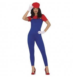 Disfraz de Super Mario clásico para mujer