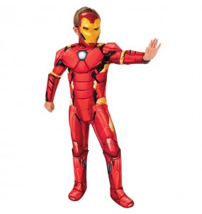Disfraz de Superhéroe Iron Man deluxe para niño