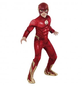 Disfraz de The Flash DC Comics deluxe para niño
