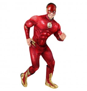 Disfraz de The Flash deluxe para hombre