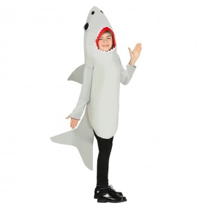 Disfraz de Tiburón Gris para niño