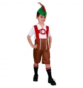 Disfraz de Tirolés para niño