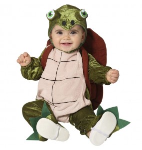 Disfraz de Tortuga con caparazón para bebé