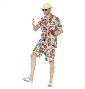 Disfraz de Turista de vacaciones para hombre