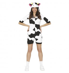 Disfraz de Vaca de Verano para mujer