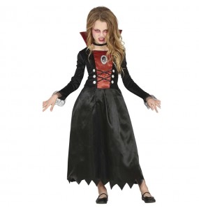 Disfraz de Vampiresa de las Tinieblas para niña