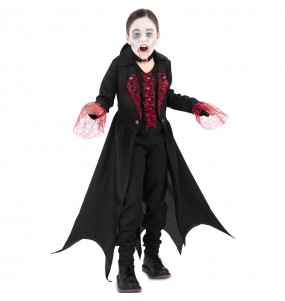 Disfraz de Vampiresa Elegante para niña